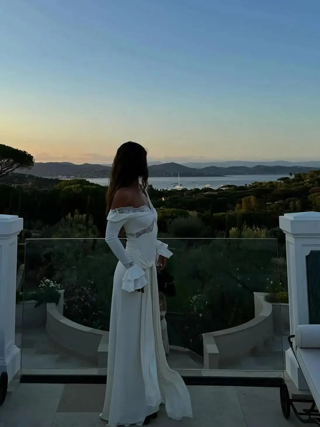 The Elara | Sculpted Long-Sleeve Gala Gown