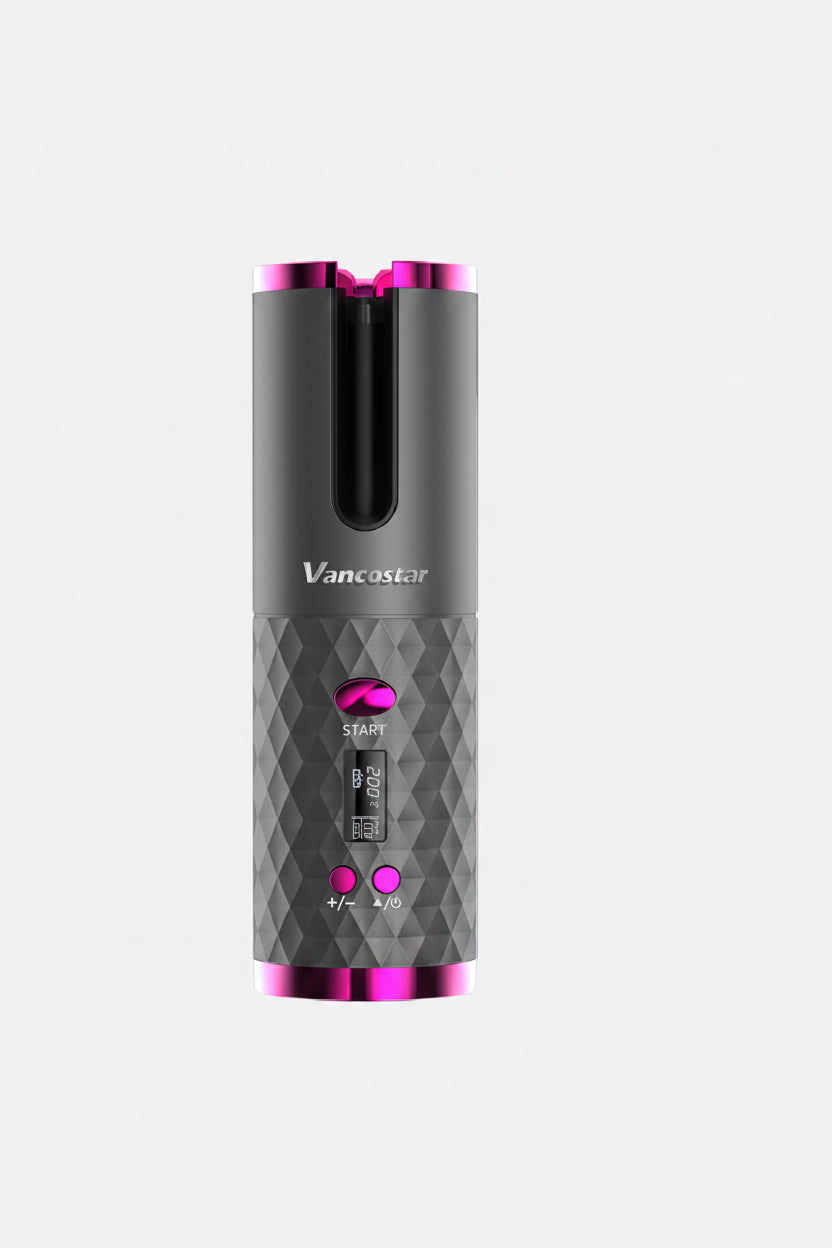 Cordless Electric Hair Curler – Portable
