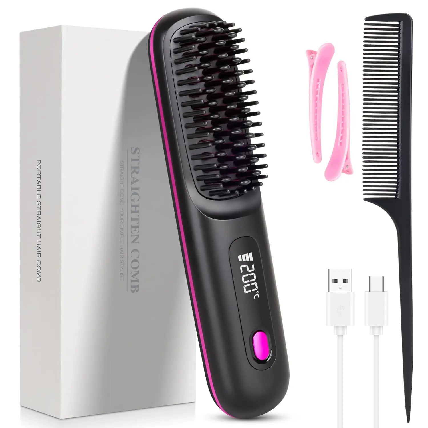 Cordless Straightening Brush