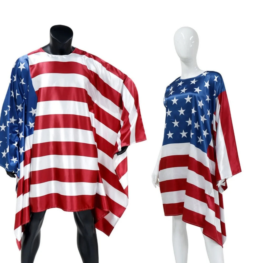 USA Independence Day Flag Print Men's and Women's Independence Day Party Cosplay Costume